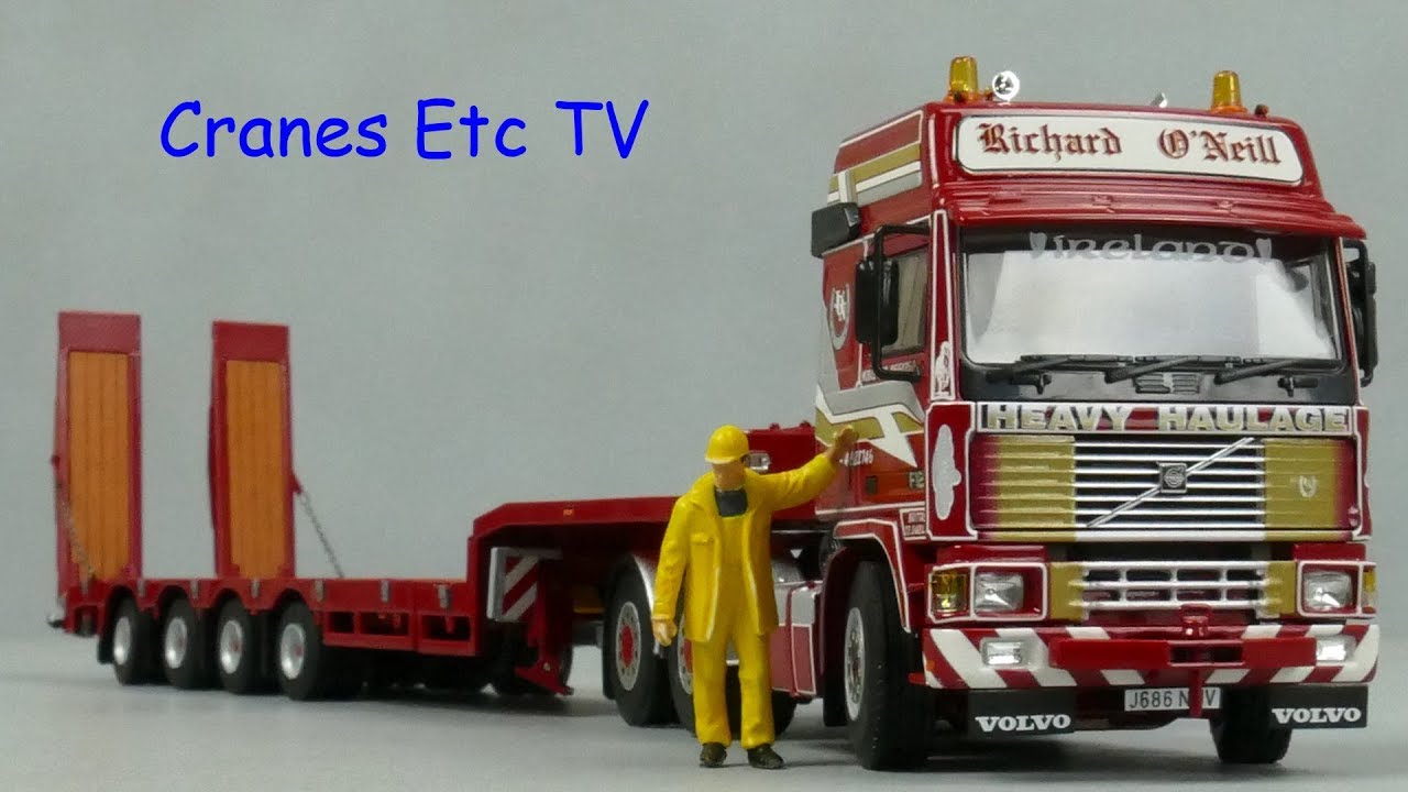 WSI Volvo F12 + Trailer 'Richard O'Neill' by Cranes Etc TV - YouTube