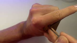 ACE Brass Padlock Picked