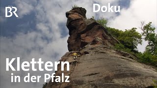 Traditionsgebiet: Sandstein-Klettern in der Pfalz | Bergauf-Bergab | Doku | BR screenshot 3