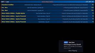 Onondaga County/Syracuse NY - LIVE Fire EMS Police Scanner