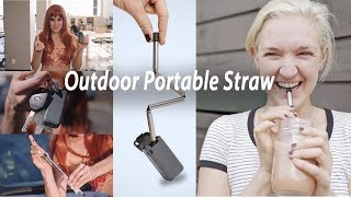 FinalStraw Reusable Foldable Stainless Steel Straw Outdoor Portable Straw