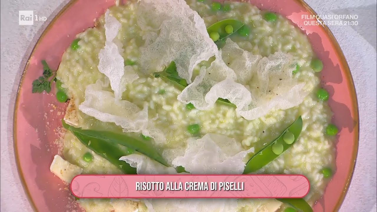Risotto alla crema di piselli - È sempre mezzogiorno 06/05/2025
