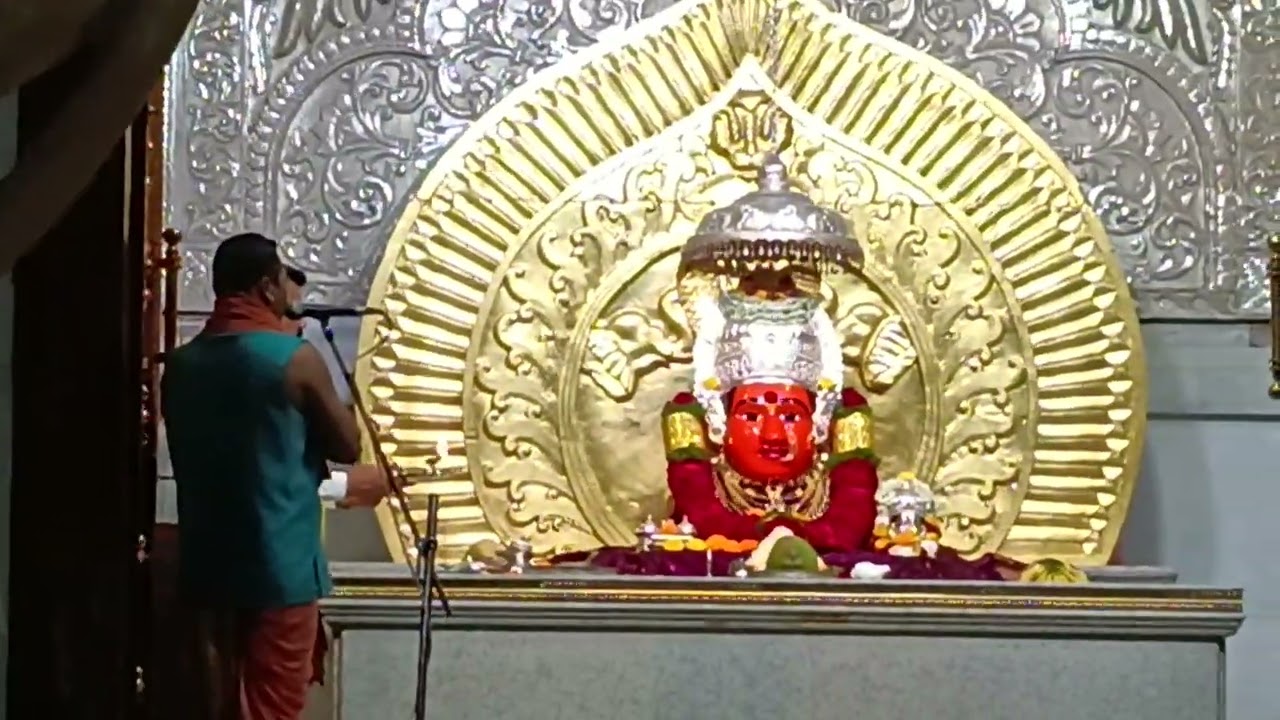 #श्री मोहटादेवी आरती#live aarati#shri mohatadevi#