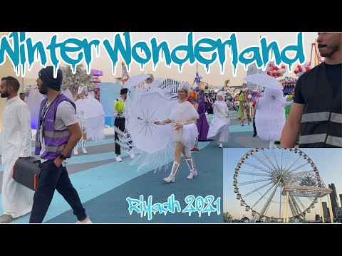 WINTER WONDERLAND RIYADH || RIDES PARADE (Riyadh season 2021)