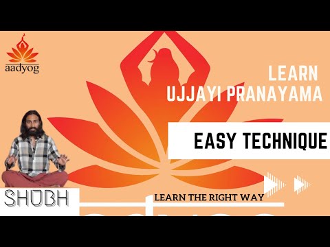 Learn right way of Ujjayi pranayama in simple steps/cure thyroid/sleep apnea/ snoaring