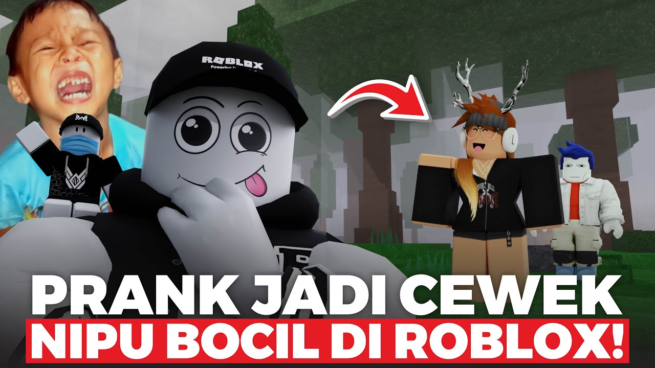 MIMIN JADI CEWEK PRANK AKUBOCIL!! DI 99 NIGHTS IN THE FOREST..