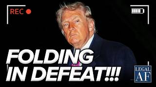 Trump CAVES in ULTIMATE DEFEAT after BRUTAL LOSES!!!