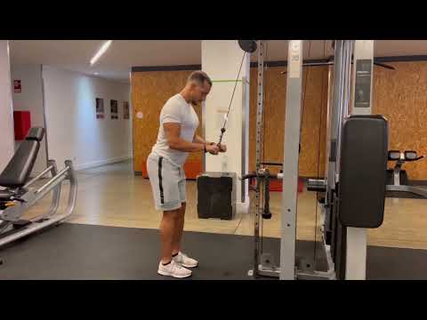 Cable Triceps Pushdown - How To workout | With the WeStrive App