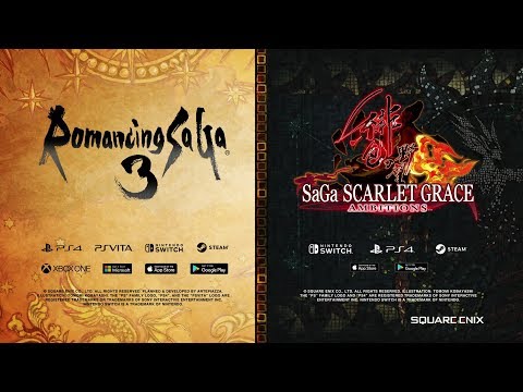 SaGa E3 2019 Trailer – Romancing Saga 3 &amp; SaGa SCARLET GRACE: AMBITIONS