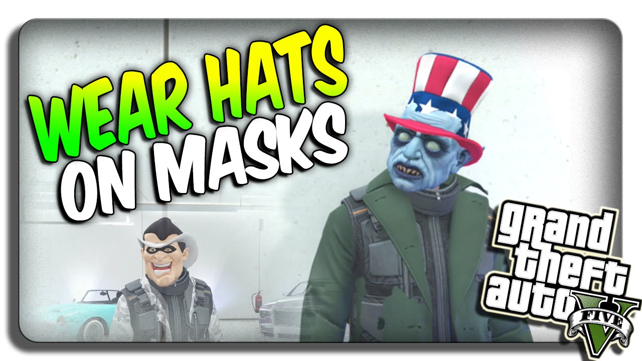 GTA 5 Glitches Wear a HAT on ANY MASK GLITCH (GTA V Outfit Glitches