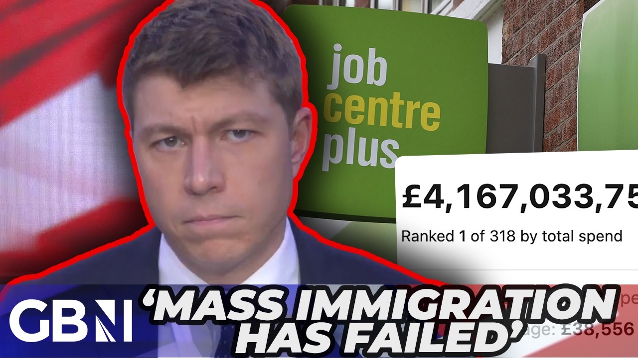 'The MASS IMMIGRATION experiment has FAILED': Patrick Christys fumes at Britain's benefits bill