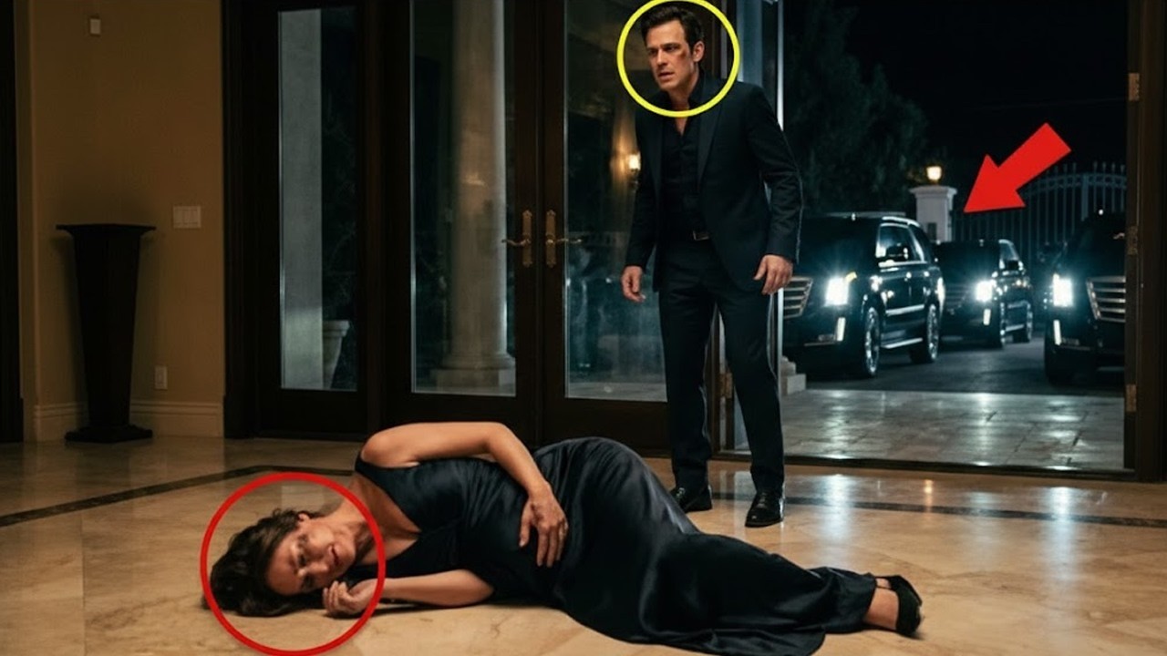 Picchiò sua moglie incinta e in quell’istante una colonna di auto nere arrivò davanti alla sua villa