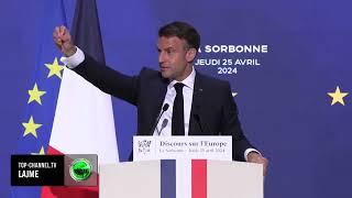 Top Channel/ Franca do të dërgojë trupa në Ukrainë? Paralajmërimi i fortë i Macron!
