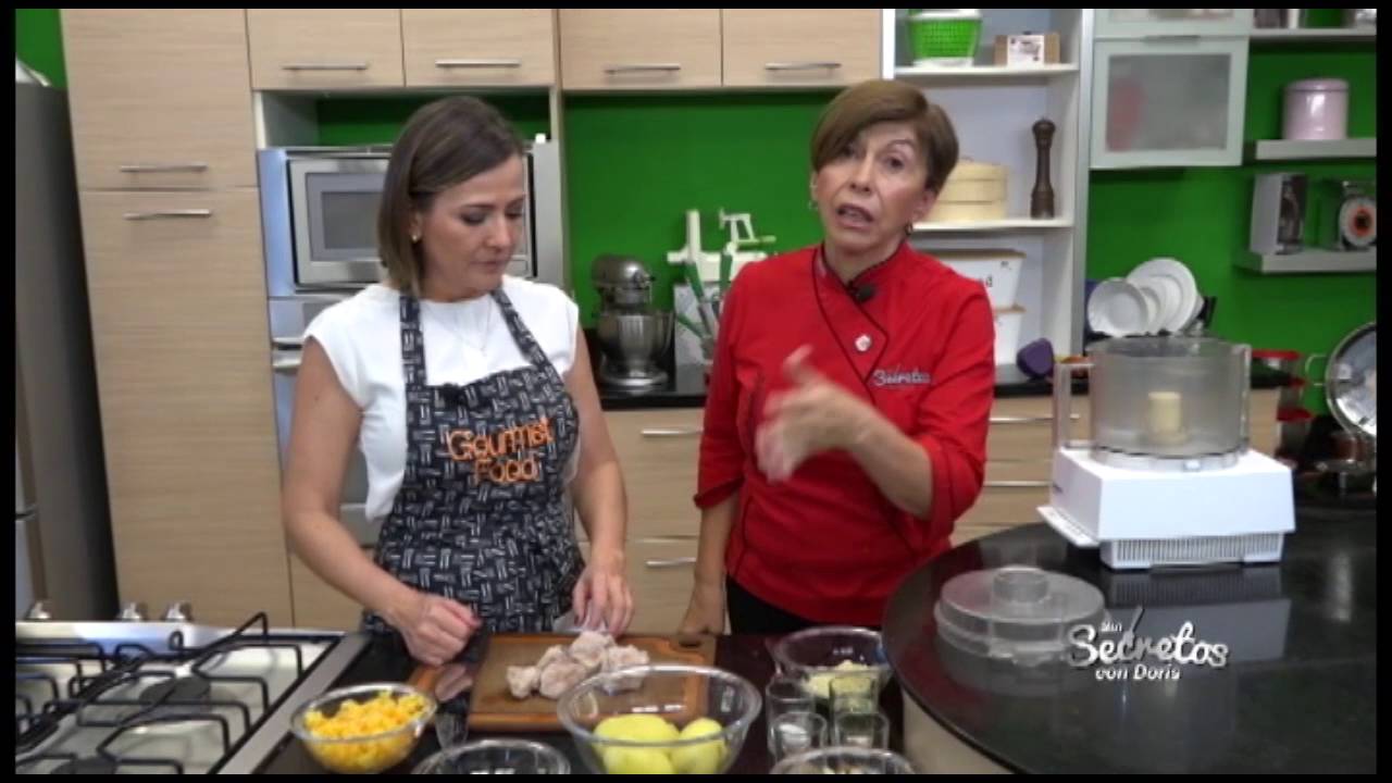 Picadillo de papaya verde, papa y posta de cerdo (Jueves 22 de setiembre del 2016)