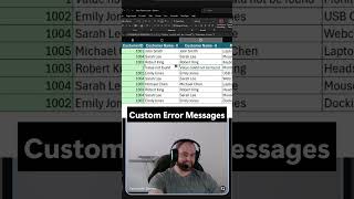 Excel - Custom Error Messages