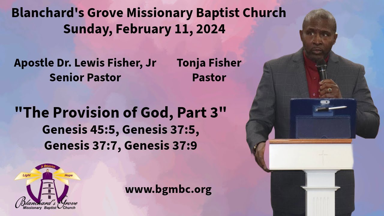 BGMBC-The Provision of God, Part 3