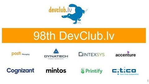 Education within the company by Antons Sapriko at “Becoming IT professional” focused 98th DevClub.lv