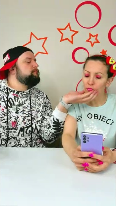 Kiss prank on Mom! #shorts
