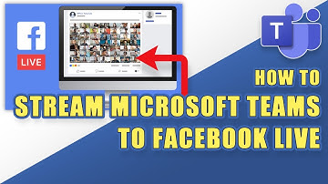 MS Teams - How to STREAM to FACEBOOK LIVE (Step-by-Step)