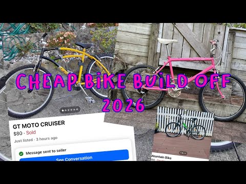 Start of Cheap Bike Build Off 2026! By @mull3tmechanic