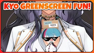 When Kyo Gives Us A Green Screen...