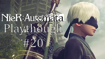 NieR:Automata Playthrough #20 - Route B: Alien Mothership