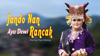 SALUANG DENDANG TERBARU JANDO NAN RANCAK - AYU DEWI ( Official Musik Video )