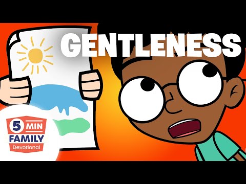 Examples of Gentleness (Fruit of the Spirit) - 5 Minute Family Devotional | Minno Kids Bible Stories