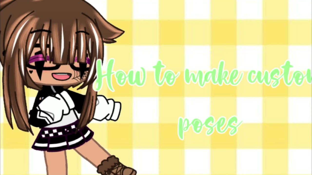 How to make custom poses|gacha club