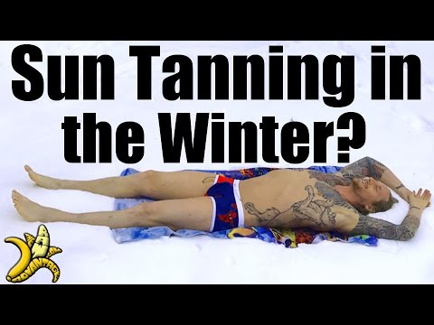 Sun Tanning in the Winter?