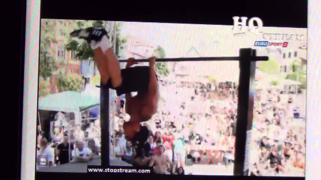 EUROSPORT 2 TV COUPE DU MONDE Bar TigerzZ street workout Paris