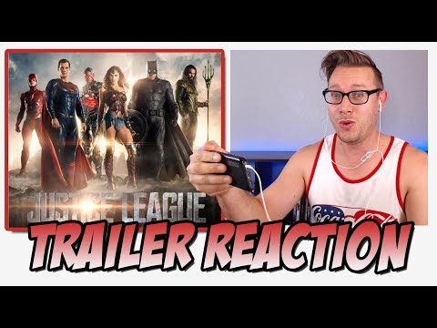 JUSTICE LEAGUE - Official Heroes Trailer Reaction