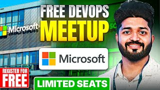 Biggest DevOps meetup at Microsoft Office with free Food/Office Entry ❤️|Freshers/NONIT are eligible