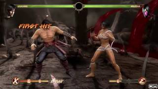 Mortal Kombat Ix All X Rays On Mileena Rag Bikini Costume 3 Pc 60Fps 1080P