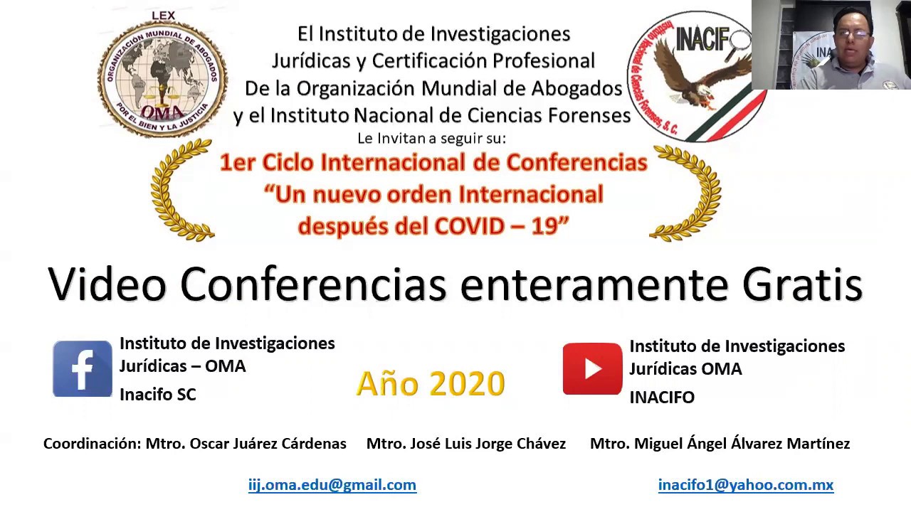 1er Ciclo Internacional de Conferencias - YouTube