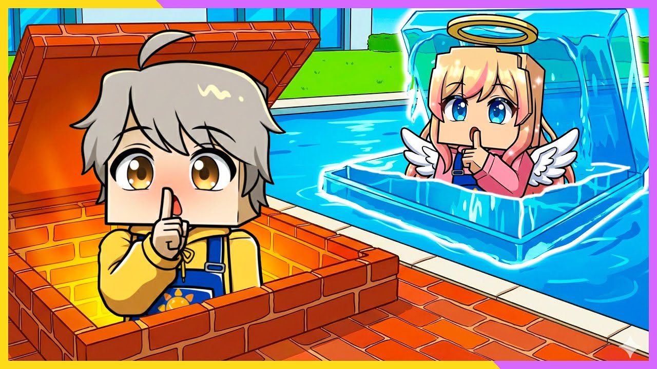 5色の隠し部屋 vs最強の殺し屋！ 最後まで生き残れるのは誰？🔥💀【 マイクラ / まいくら / Minecraft 】『ぱちしゅう×しえる』