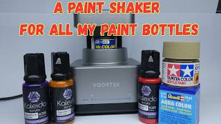 VORTEX Paint Shaker from Gaahleri Testing various bottles and sizes