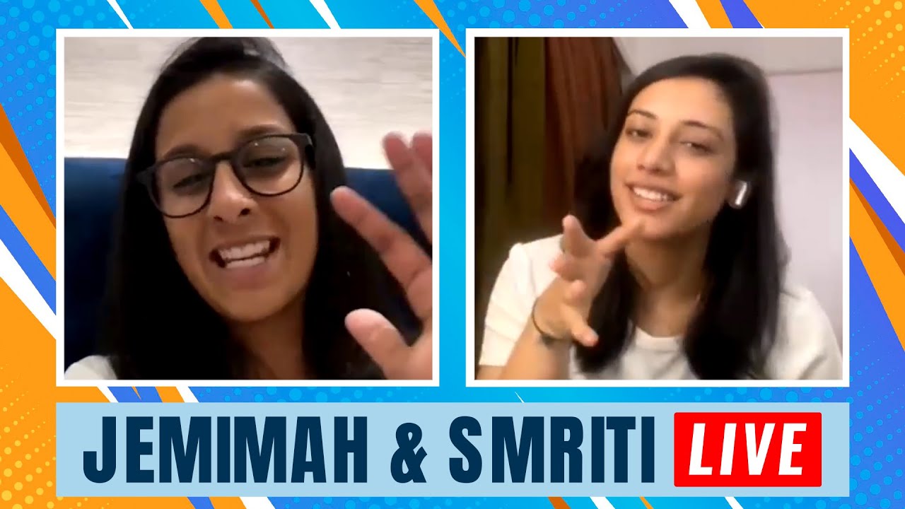 Instagram Live - Jemimah Rodrigues & Smriti Mandhana