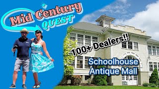 Searching For Mid Century Treasure [Old School House Antiques] Thrifting Haul Antique Finds