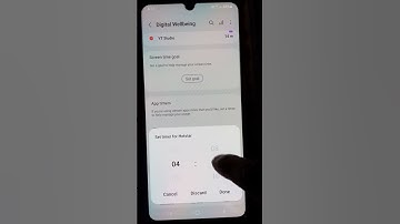 Set timer for apps if you are using apps more than you