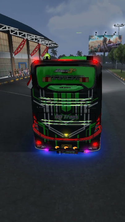 bussidv434 ❤️blizt lampu kolong tampak belakang #blizt #lampukolong #busmalam #strobo  #xhdjb3  #