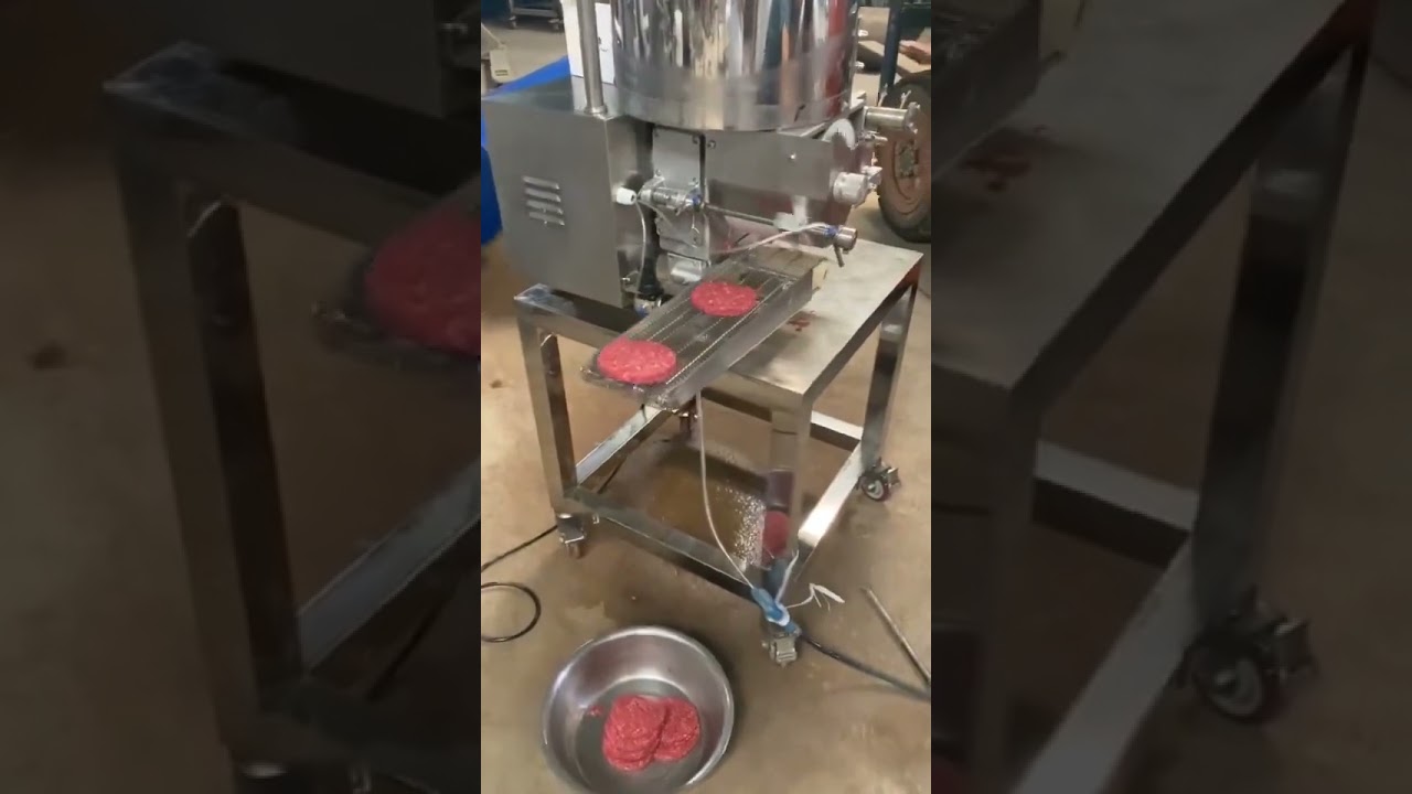 Potato Beef Burger patty meat cutlets molding forming chicken nuggets machine