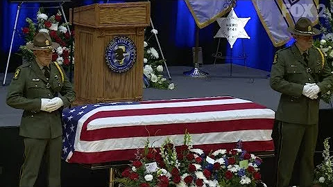 Funeral for Illinois State Trooper Nicholas Hopkins