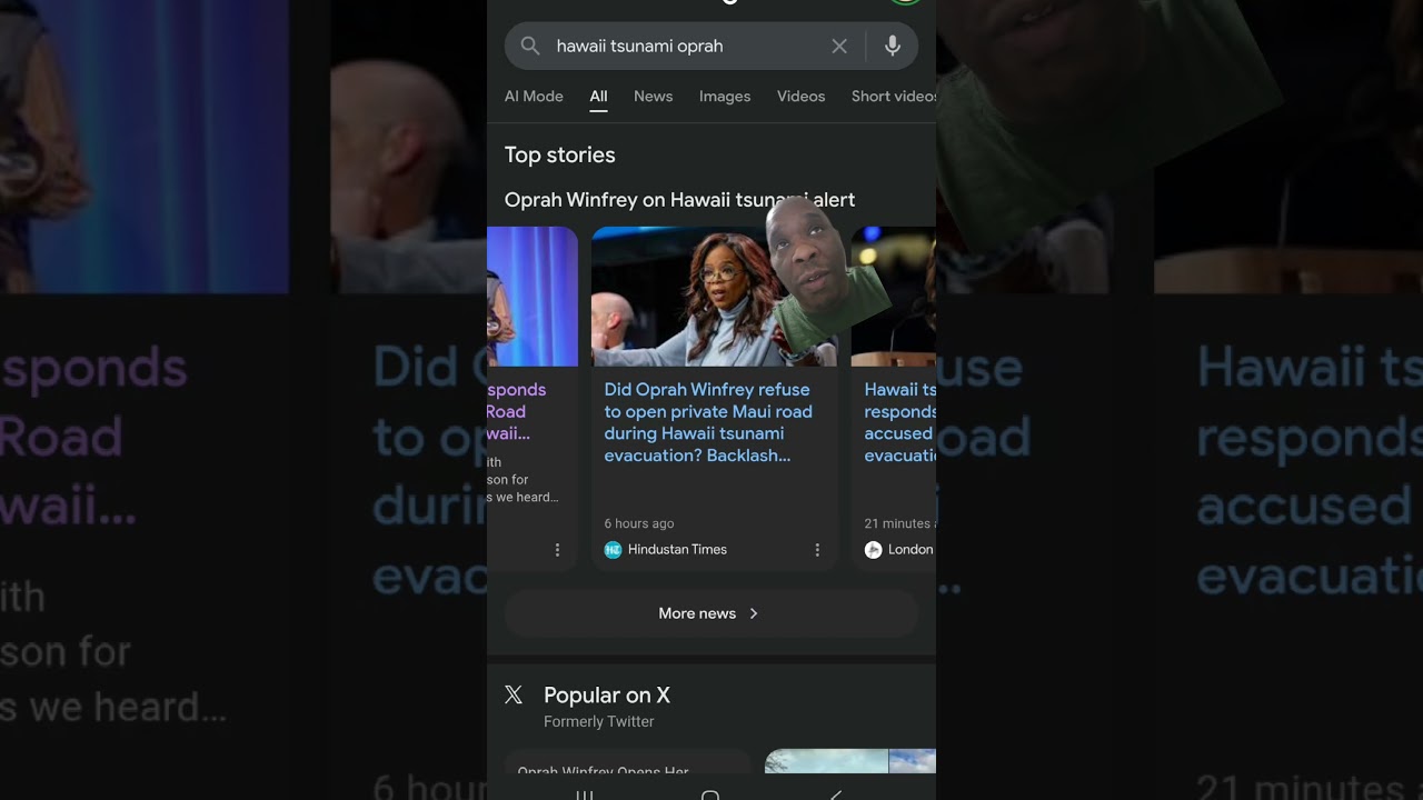 Oprah needs to leave Hawaii