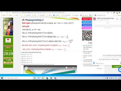 Phương trình bậc 2 - MIT App Inventor 2