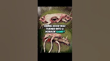 What if Little Red Riding Hood was a HORROR GAME?!? #shorts