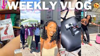 VLOG: Jamaican funeral, custom cake, Bookstore, short BOHO BRAIDS tutorial, vlog camera broke + MORE