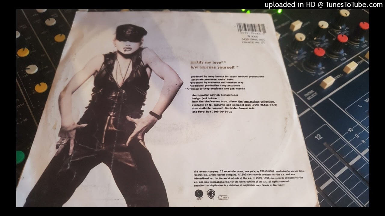 Madonna- Express yourself (Remix lp version) 1989(Remastered