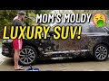 MOM&#39;S MOLDY Luxury SUV Audi Q7  || CAR DETAILING RESTORATION