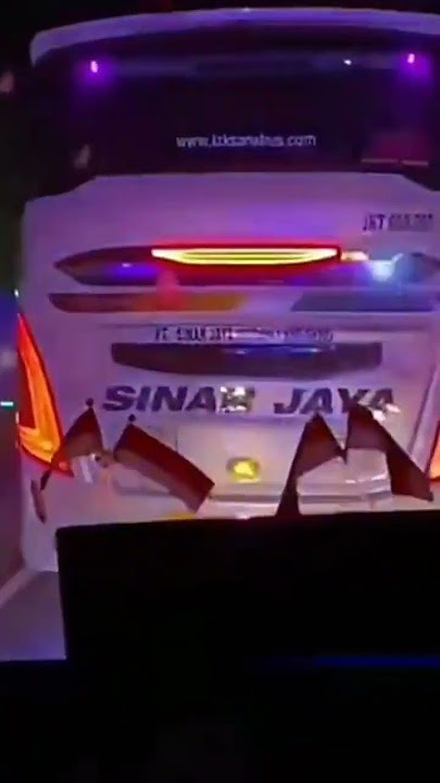 Bus Balap!!!Sinar Jaya Seset Kiri Scania Speed Mentok!!!